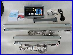 Digital Read Out System Kit for Milling Machine. 2-Axis, fit for 9x42/49 table
