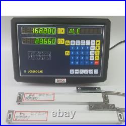 Digital readout for milling lathe machine 2 Axis DRO with scale 1000 850 #Y1 Digital readout for milling lathe machine 2 Axis DRO with scale 1000 850 #Y1