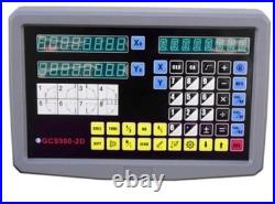 Dro With 2 Scales For Milling Lathe Machine Digital Readout 2 Axis New ep #dd