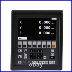 Easson ES-12B LCD DRO kit 3 axis digital readout + 3pcs GS10 5um linear scale