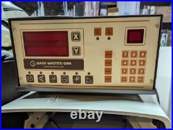Gage Master Gm4/ auto comp 1 Digital Read Out optical comparator 2 axis