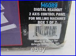 Grizzly Industrial H6087 2-Axis Digital Readout (Monitor Only) New, Open Box