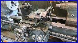 Harrison 12 swing L6 Gap bed lathe with 2 axis digital read out and VFD