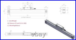 JCS900-2AE 2 Axis DRO Digital Readout for Milling Lathe EDM with 2x Linear Scales