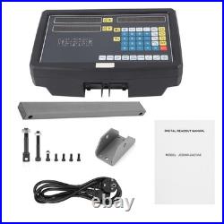 JCS900-2AE 2 Axis Digital Readout DRO For Lathe Milling Machine EU Plug 110-240V