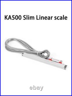 LCD DRO 3 Axis Digital Readout+5um KA-500 Linear Scale Thin KA500 Glass Encoder