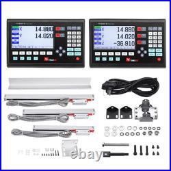 LCD Digital Readout (DRO) for CNC Milling 2 or 3 Axis, High-Res Precision