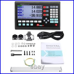 LCD Digital Readout (DRO) for CNC Milling 2 or 3 Axis, High-Res Precision