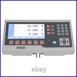 LCD Digital Readout Linear Scale Encoder Magnetic Grating For Lathes Milling SET