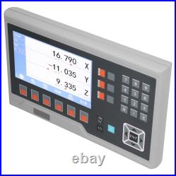 LCD Digital Readout Linear Scale Encoder Magnetic Grating For Lathes Milling SET