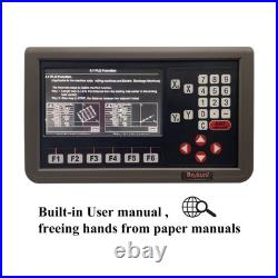 Large 7inch LCD Screen TTL 2 Axis Digital Readout Display DRO RPM Mill Lathe Large 7inch LCD Screen TTL 2 Axis Digital Readout Display DRO RPM Mill Lathe
