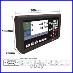 Large 7inch LCD Screen TTL 2 Axis Digital Readout Display DRO RPM Mill Lathe Large 7inch LCD Screen TTL 2 Axis Digital Readout Display DRO RPM Mill Lathe