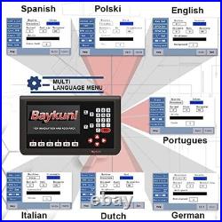Large 7inch LCD Screen TTL 2 Axis Digital Readout Display DRO RPM Mill Lathe