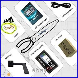 Large 7inch LCD Screen TTL 2 Axis Digital Readout Display DRO RPM Mill Lathe