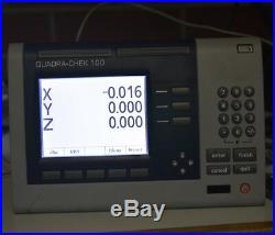 Metronics QC-100 QUADRA-CHEK 100 3-Axis Digital Readout Evaluation Electronics