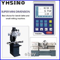 Mini Multifunction DRO Kit YH800-3A Digital Readout 3PCS Linear Encoder Sesnors