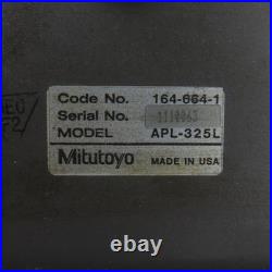 Mitutoyo APL-325L 2-Axis Digital Readout Console Display 120VAC WithCord (Works)
