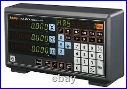 Mitutoyo KA-213 3 Axis Linear Scale Counter Digital Readout Display Console