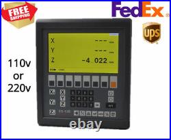 NEW Easson ES-12B 3 axis LCD digital readout mill lathe DRO display controller