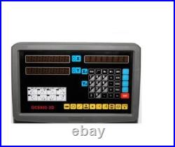 New 2 Axis Digital Readout DRO Kit with 2pcs Scale rortd #A6-14