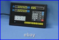 New 2 Axis Digital Readout W Linear Scales DRO Set Kit High Cost Performance tn