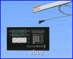 New 2 Axis Digital Readout W Linear Scales Dro Set Kit High Cost Performance tu