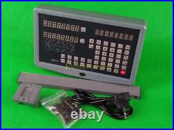 New SNS-2V 2 Axis DRO Digital Display Readout For Milling Lathe Machine #F21