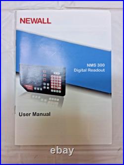 Newall 2 Axis Digital Readout Display Only NMS300 NEWLNMS30213S002