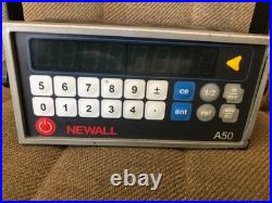 Newall A50 Single Axis digital read out display unit with manual
