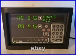Newall DP700 Digital Readout Unit Mill Lathe 2 axis DP7002110S10 with power cord