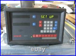 Newall DP7 Digital Readout DRO Counter Box For Parts or Repair 1 AXIS