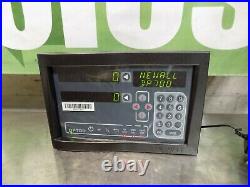 Newall Digital Readout DRO Mill Package 2-Axis 36 x 16 DP700 Display