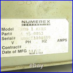 Numerex DRO 1 Axis Micron-X Single Axis Digital Readout 110-120VAC 1PH