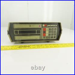 Numerex DRO 1 Axis Micron-X Single Axis Digital Readout 110-120VAC 1PH