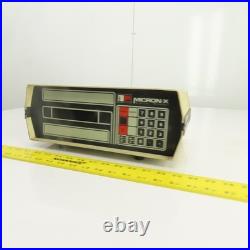 Numerex DRO 2000 Micron-X Two Axis Digital Readout 110-120VAC 1PH Numerex DRO 2000 Micron-X Two Axis Digital Readout 110-120VAC 1PH