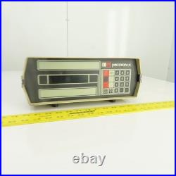 Numerex DRO 2000 Micron-X Two Axis Digital Readout 110-120VAC 1PH Numerex DRO 2000 Micron-X Two Axis Digital Readout 110-120VAC 1PH