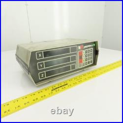 Numerex DRO 2 Axis Micron-X Two Axis Digital Readout 110-120VAC 1PH