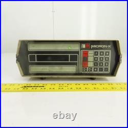 Numerex DRO Micron-X Single Axis Digital Readout 110-120VAC 1PH