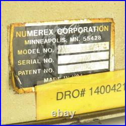 Numerex Micron-X 3 Axis Digital Readout 110-120VAC 1PH