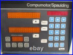 Parker Compumotor/Spaulding B6A-1 DRO Display Digital Readout 2 Axis