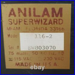 Parts Only Anilam Superwizard 2-Axis DRO Digital Readout 116-2 115V Acid Damage