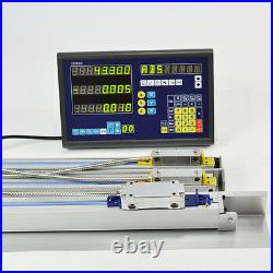 Precision Dro Kits 3 Axis Digital Readout Milling Lathe Machine Ttl Linear Scale