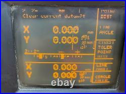 Quadra-Check 3000 2-Axis Digital Read Out QC3200-AR-NL Dorsey Optical Comparator