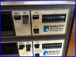 Quality Measurements Systems 500 3 Axis Digital Mechanical USA QMS DRO Readout