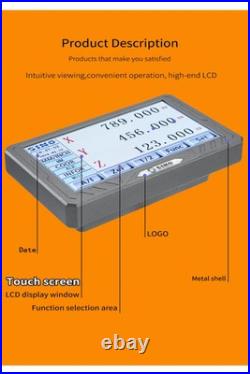 SDS200S DRO Touch Screen LCD Digital Readout 0.005mm With KA35 Linear Scale