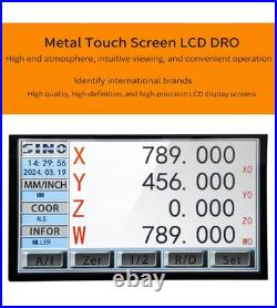 SDS200S DRO Touch Screen LCD Digital Readout 0.005mm With KA35 Linear Scale