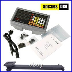 SDS3MS 3 Axis Lathe Miling DRO Digital Readout Counter AC110V/220V SDS2-3MS