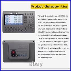 SINO Metal 4 Axis LCD Digital Readout SDS200 DRO Display Kit