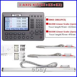 SINO Metal 4 Axis LCD Digital Readout SDS200 DRO Display Kit