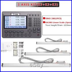SINO Metal 4 Axis LCD Digital Readout SDS200 DRO Display Kit